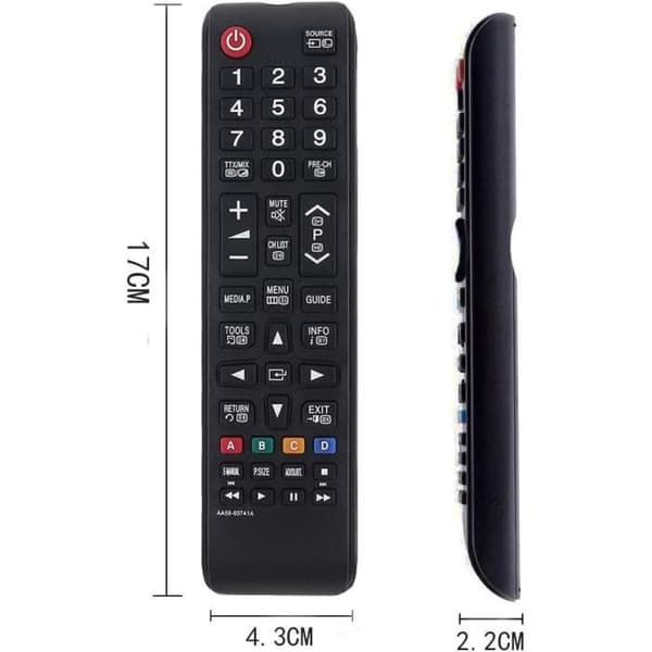 LIWI-ersättning Samsung AA59-00741A fjärrkontroll för Samsung Smart TV Lämplig för AA59-00741A Samsung Univers[70] fjärrkontroll