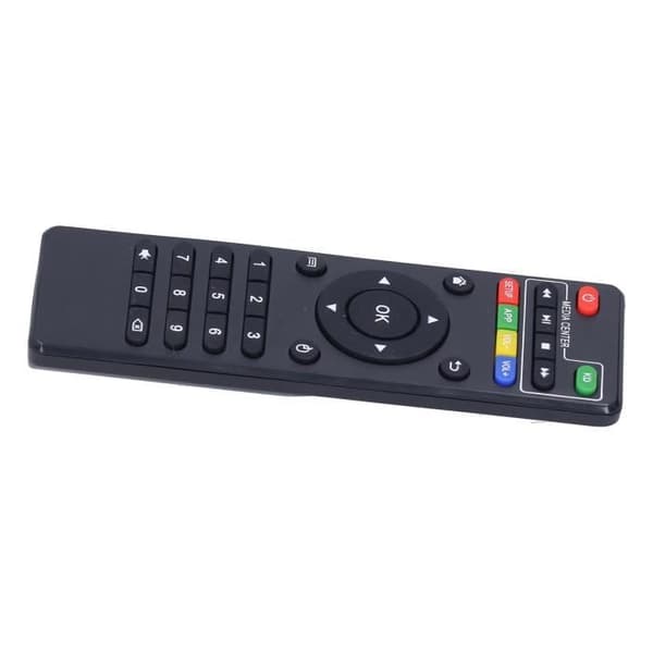 TV Box Fjärrkontroll Bärbar TV Box IR Controller Fjärrkontrollersättning för Android x96/