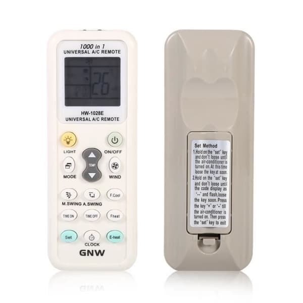 Luftkonditioneringsfjärrkontroll Universal Bärbar Luftkonditionering Smart Remote Control Replacement Controller