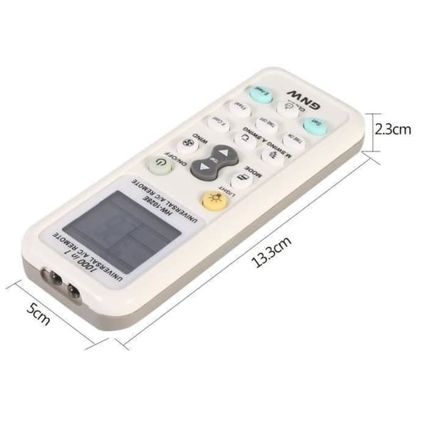 Luftkonditioneringsfjärrkontroll Universal Bärbar Luftkonditionering Smart Remote Control Replacement Controller