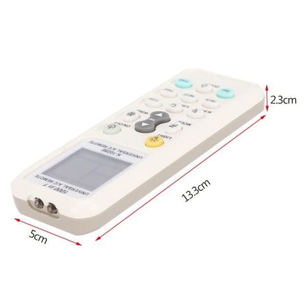 Tosuny Portable Intelligent Ersättning för luftkonditionering Universal fjärrkontroll för de flesta märken luftkonditionering
