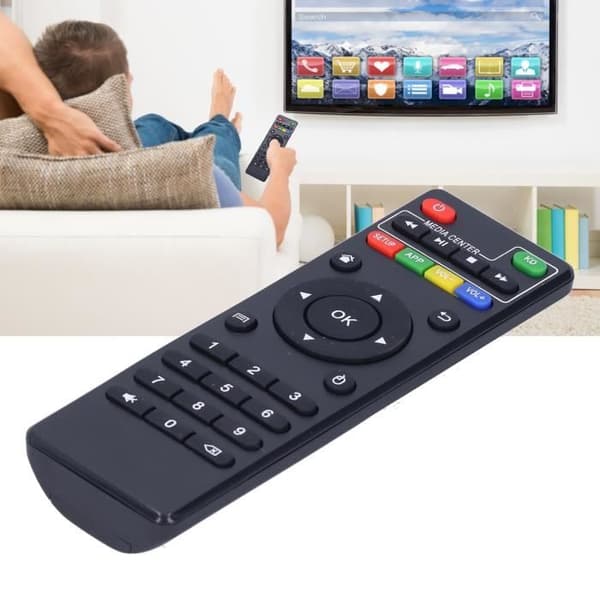 TV Box Fjärrkontroll Bärbar TV Box IR Controller Fjärrkontroll Ersättning för