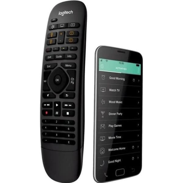 Logitech Harmony Companion Universal Remote - 8 i 1 - Direkta kommandoåtgärder - Programmerbara aktiviteter