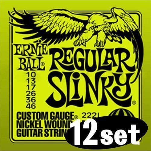 Ernie Ball Regular Slinky 10-46 - Elgitarrsträngset - P02221 - LS6446