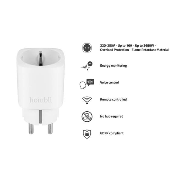 EU Smart Plug Promo Pak 2+1 Hvit
