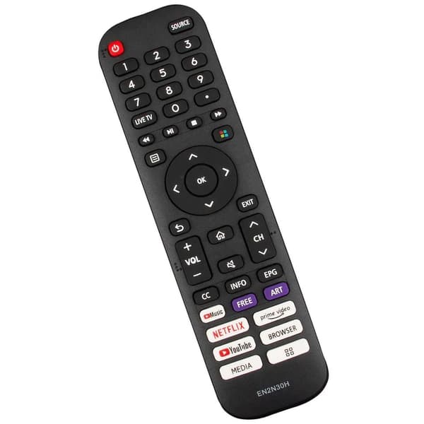 FJERNKONTROLL FOR HISENSE EN2N30H EN2G30H 43AE7000F 43AE7010F 43A7100F