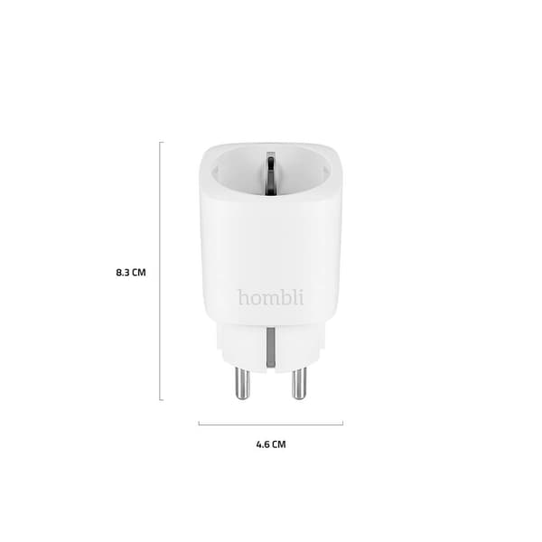 EU Smart Plugg Hvit