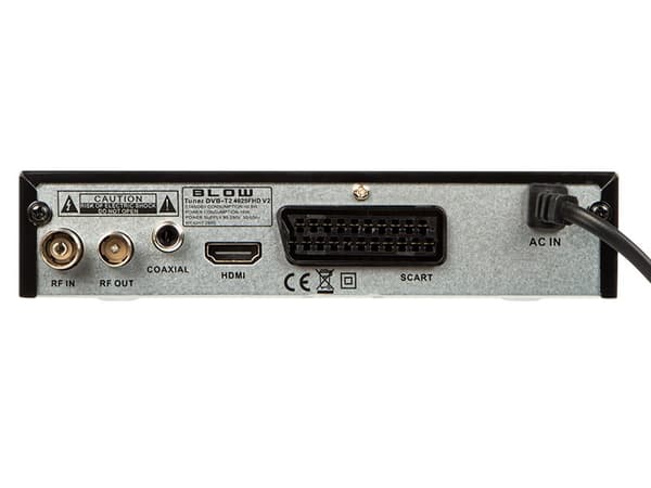 Viritindekooderi DVB-T2 BLOW 4625FHD H.265 H.265 V2
