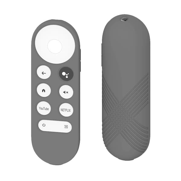 INF Silikoninen suojakotelo kaukosäätimelle Google Chromecast 2020 kaukosäätimelle Harmaa