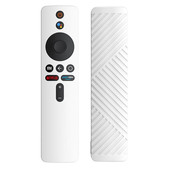 INF Kaukosäätimen kansi Xiaomi 4K TV Mi Box S:lle Valkoinen