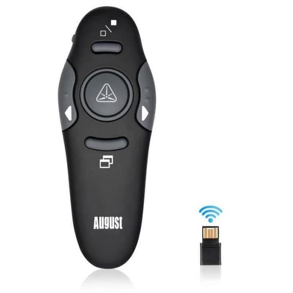Trådlös PowerPoint Presentation Remote – August LP205 – Professionell ...