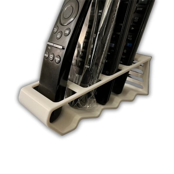 Remote control organizer holder with 4 slots