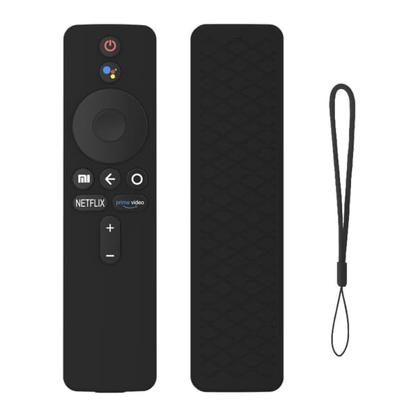 INF Skyddande silikonfodral för Xiaomi TV Stick 4K Remote Svart