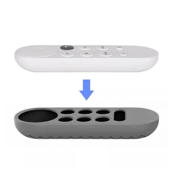Silikoninen suojakotelo uudelle Google Chromecast 2020 -kaukosäätimelle