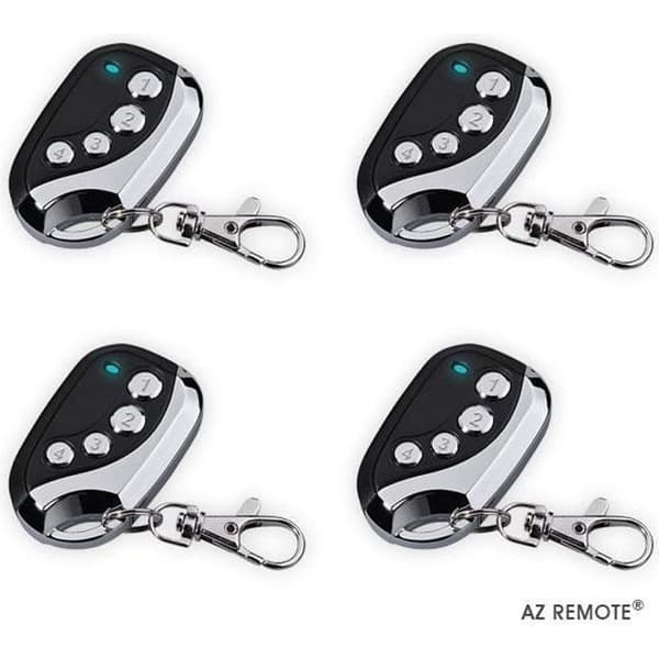 SHOP-STORY - Set om 4 - Az Remote Universal Remote Control 433.92 Mhz Gate Garage Alarm Light - Notice SV