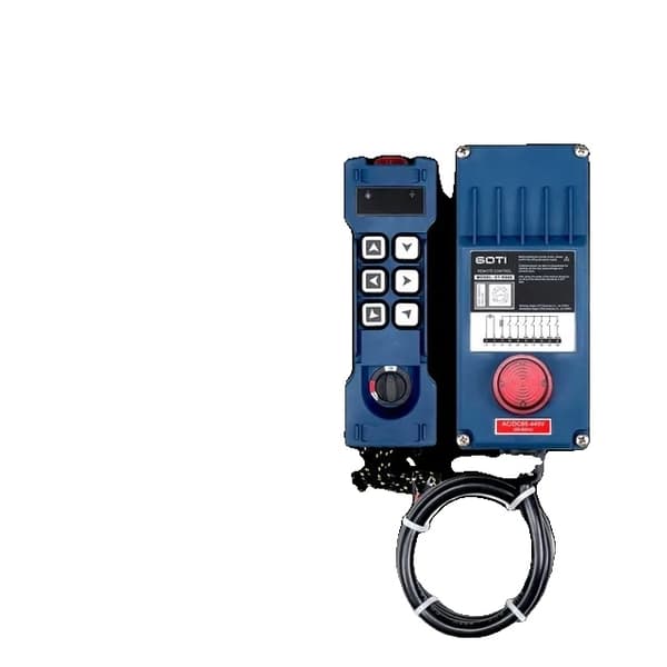 Industriell radiostyrd kranlyft fjärrkontroll, 6 kanaler, ersätt UTING F21-E1B., 65-440V UHF 2T1R 65-440V UHF 1T1R