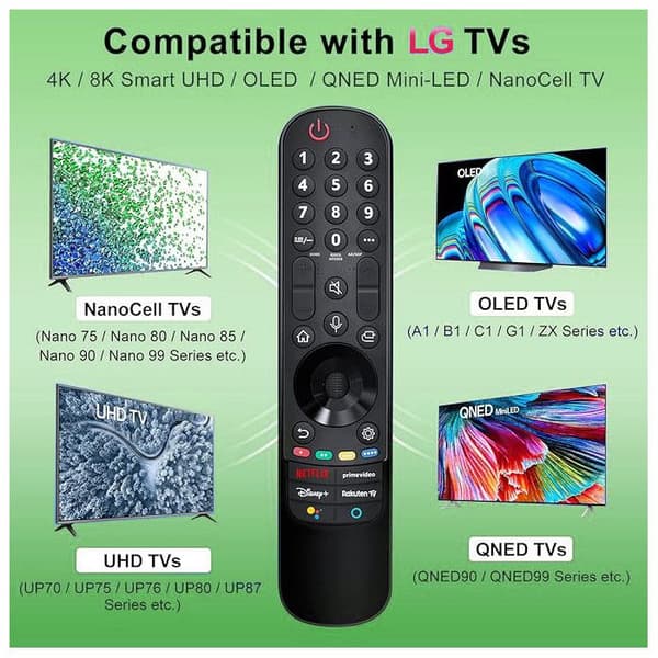 Original fjärrkontroll MR21GA - TV - LG (77144)
