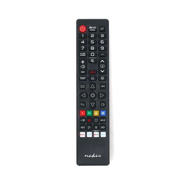 NEDIS Universell förprogrammerad fjärrkontroll för LG-TV - Knappar för Netflix / Amazon Prime / Youtube / Disney+