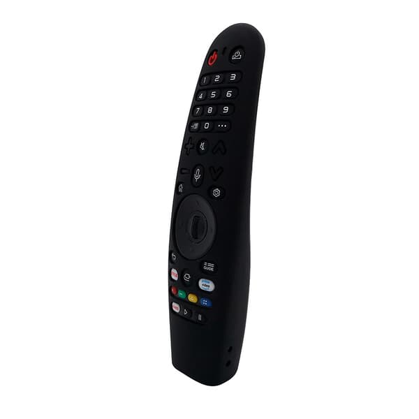 Silikoninen suojakotelo LG AN-MR600- ja MR650a-kaukosäätimelle Musta