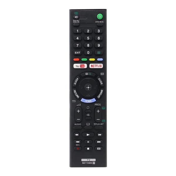 TV-fjernkontroll Erstatning for Sony RMT-TX300E RMT-TX300P RMT-TX300U