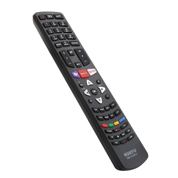 HUAYU TV fjärrkontroll Ersättning för RM-L1330+2 TCL LCD