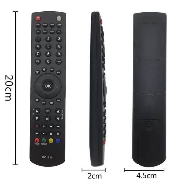TV-fjernkontroll Erstatning for RC1910 TOSHIBA TV