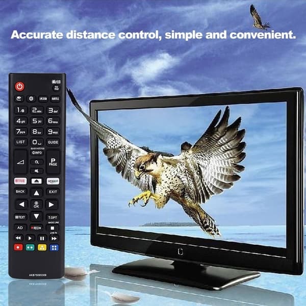 TV fjärrkontroll Ersättning för AKB75095308 LG TV