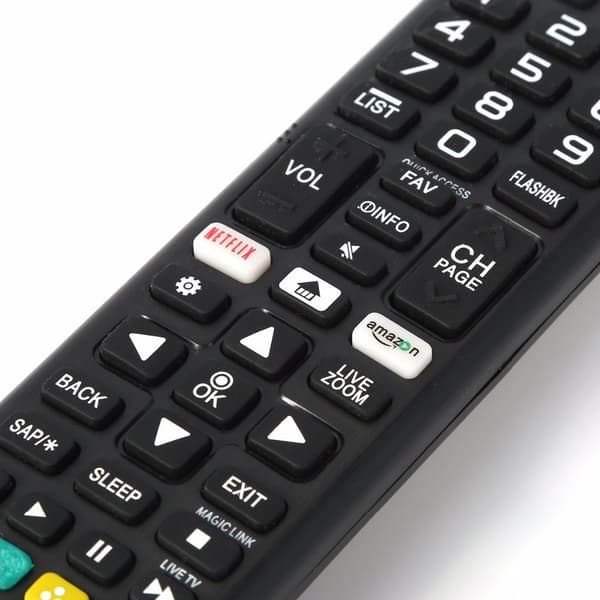 TV fjärrkontroll Ersättning för AKB75095308 LG TV