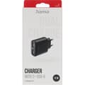 Miniatyrbilde 3 av 3: Lader 2xUSB-A 12W Svart