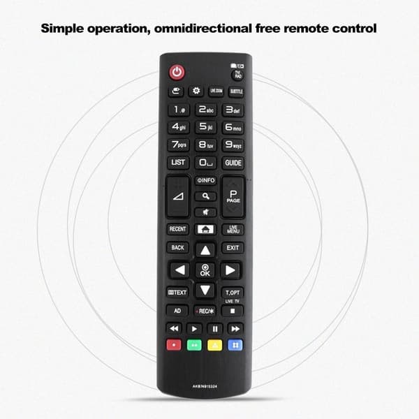 TV fjernbetjening Erstatning til LG TV AKB74915324