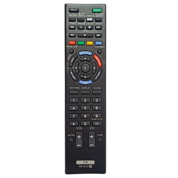 TV-fjernkontroll Erstatning for RM-YD103 Sony TV