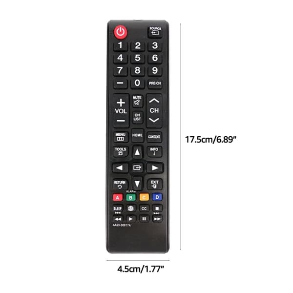 TV fjärrkontroll Ersättning för AA59-00817A Samsung TV