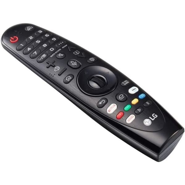 AN-MR19BA TV-fjärrkontroll Tryck på knappar-Hjul - Fjärrkontroller (TV,Tryck på knappar-Hjul,Svart).[Z27]