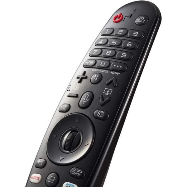 AN-MR19BA TV-fjärrkontroll Tryck på knappar-Hjul - Fjärrkontroller (TV,Tryck på knappar-Hjul,Svart).[Z27]