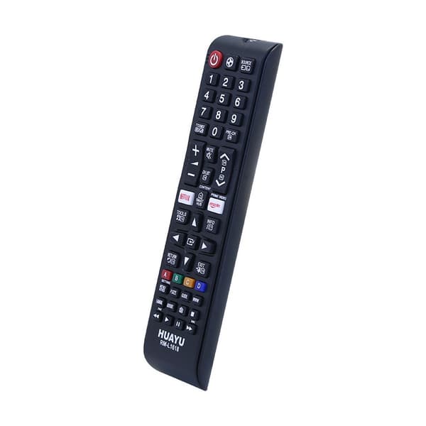 HUAYU TV fjärrkontroll Ersättning för RM-L1618 Samsung LCD TV