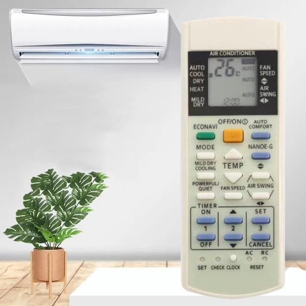 Kaukosäädin Panasonic A75C3300 3208 3706:een