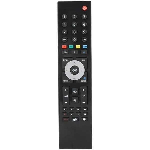 Ersättningsfjärrkontroll kompatibel för GRUNDIG TV TP7187R (svart)