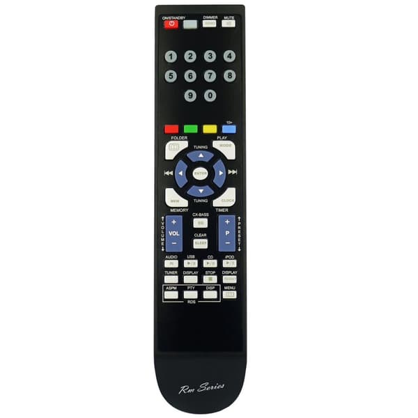 RM-Series  Replacement Remote Control For Sharp GXM10H0R GX-M10 RRMCGA292AWSA