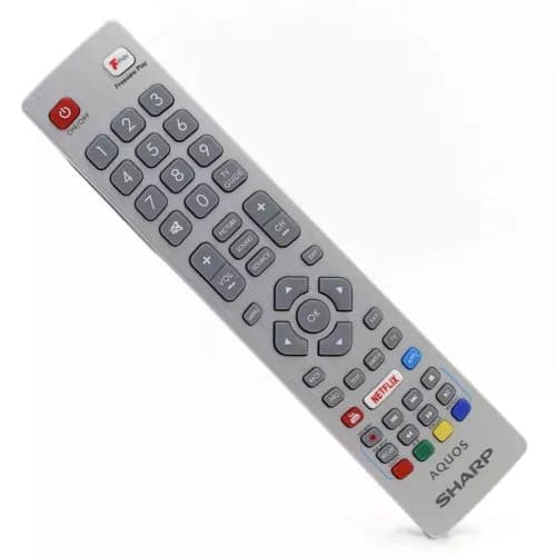 Original Sharp SHW/RMC/0129 TV Remote Control for 4T-C65BJ3KF2FB LC-24DHG6001KF