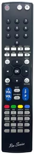 RM Series Remote Control fits SHARP LC42AD5EBK LC-42AD5EBK LC42AD5RU LC42AD5S