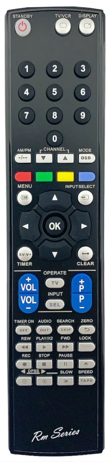 RM Series Remote Control fits SHARP VC-MH304 VCMH60 VCMH601GM(BK) VCMH701SM
