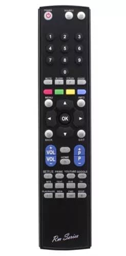 RM Series Remote Control fits SHARP 4T-C55BL2EF2AB 4T-C55BL2KF2AB 4T-C55BL3EF2AB