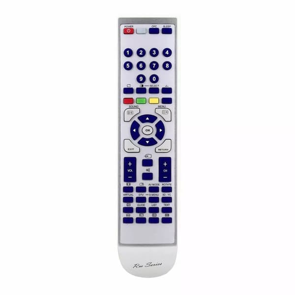 RM Series Remote Control Compatible with SHARP RRMCGA290WJSA