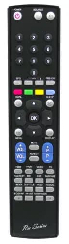 RM Series Remote Control fits SHARP LC26SH7EBK LC32H7E LC32S7EBK LC32S7E-BK