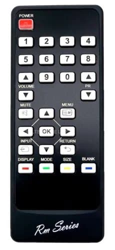 RM Series Remote Control Compatible with SHARP RRMCG1016MPPZ RRMCG1017MPPZ