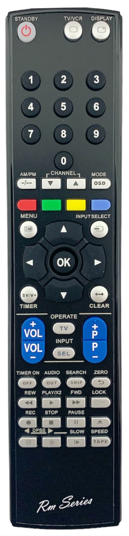 RM Series Remote Control fits SHARP VCMH721LM VCMH722 VC-MH722 VCMH722HM