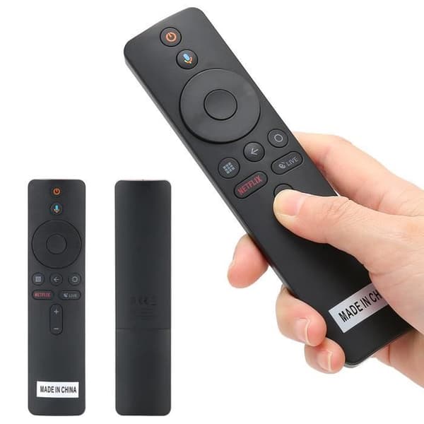 Bluetooth Röstfjärrkontroll till Xiaomi Mi BOX S TV - Svart - Universalfjärrkontroll
