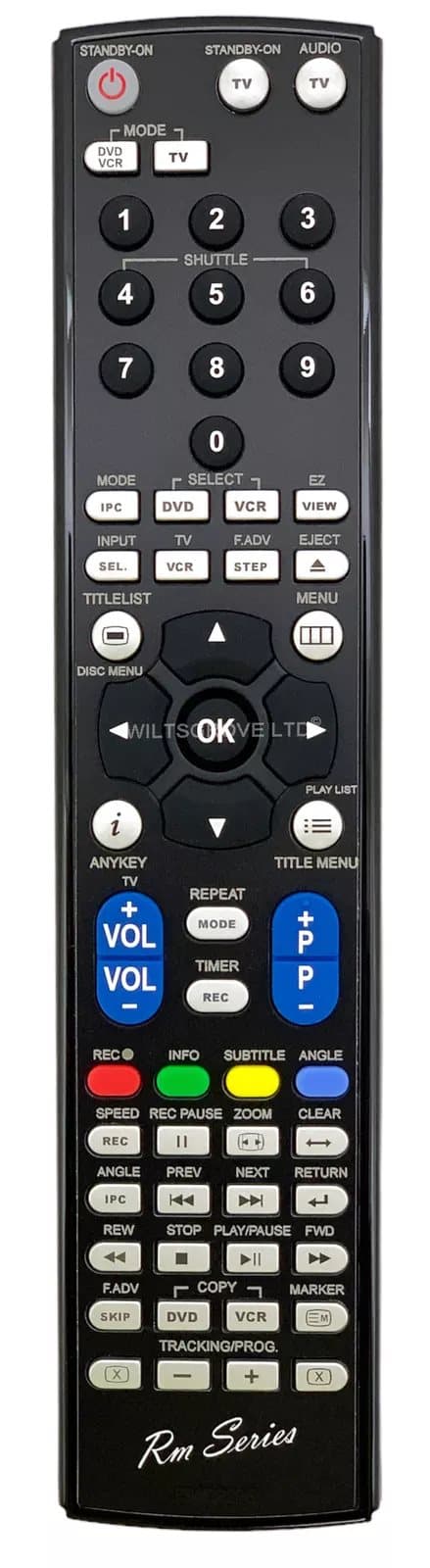 RM Series Remote Control fits SAMSUNG SVDVD30XEU SVDVD40 SV-DVD40 SV-DVD40/XEG