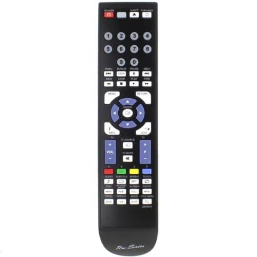RM-Series Replacement Remote Control fits Samsung BD-P1500 BD-P1580 Blu Ray Dvd