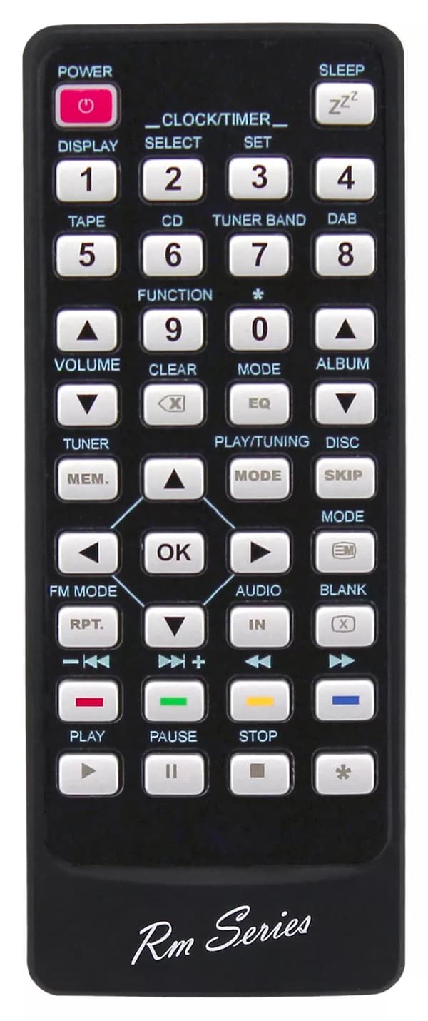 RM Series Remote Control fits SONY MHC-GTZ2I MHCGTZ3I MHC-GTZ3I MHC-GTZ4I